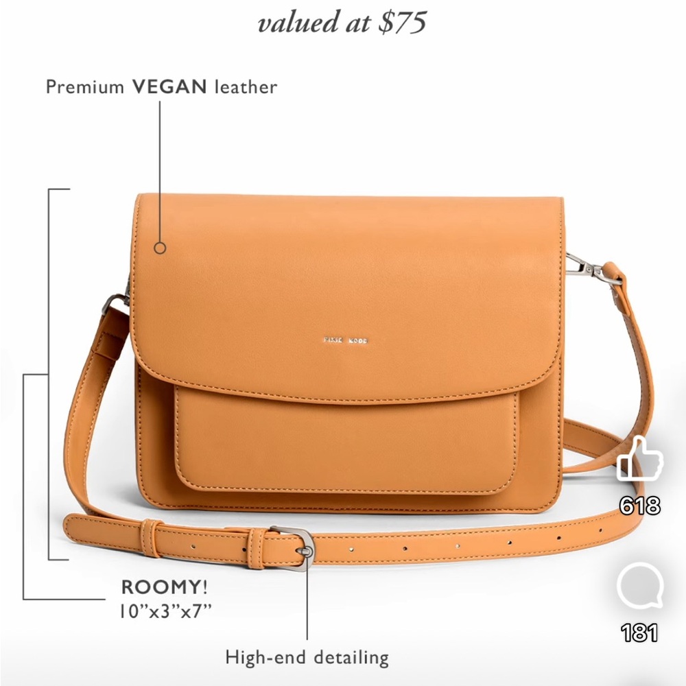 Pixie mood vegan leather purse